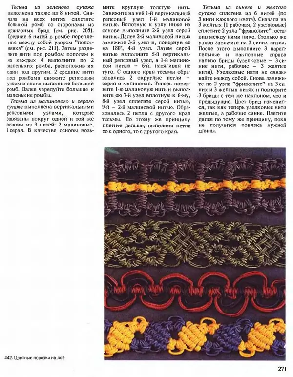 КулЛиб. М.  Кузьмина - Азбука плетения. Страница № 264