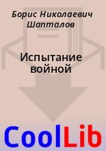 Книга - Борис Николаевич Шапталов - Испытание войной (fb2) читать без регистрации