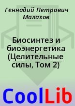 Книга - Геннадий Петрович Малахов - Биосинтез и биоэнергетика (Целительные силы, Том 2) (fb2) читать без регистрации