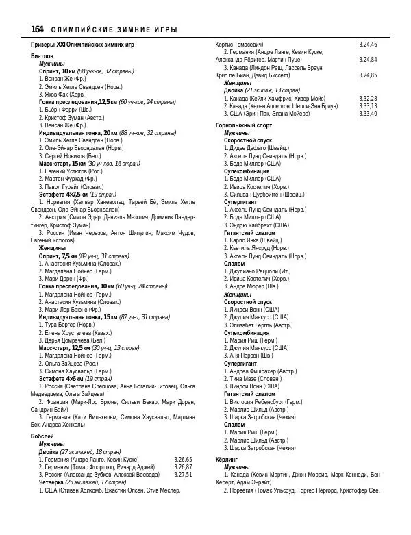 Валерий Штейнбах - Краткая олимпийская энциклопедия - Страница № 165