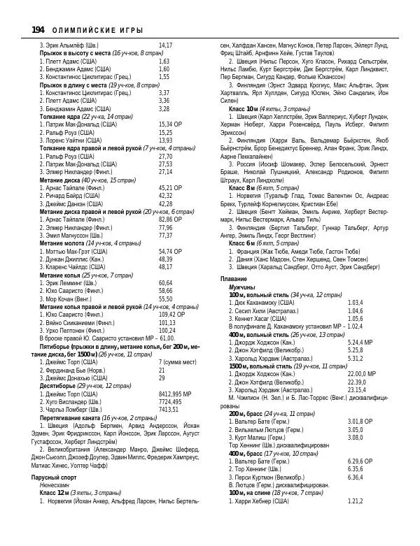 Валерий Штейнбах - Краткая олимпийская энциклопедия - Страница № 195