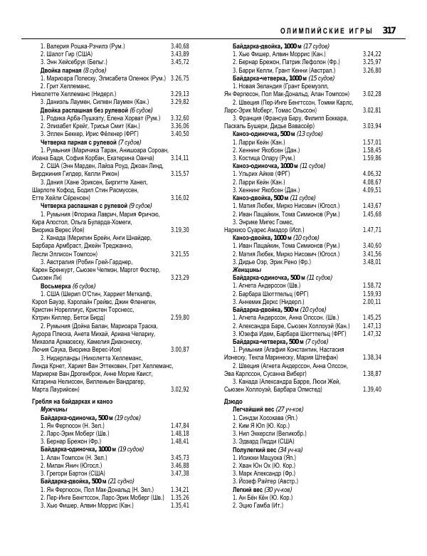 Валерий Штейнбах - Краткая олимпийская энциклопедия - Страница № 318