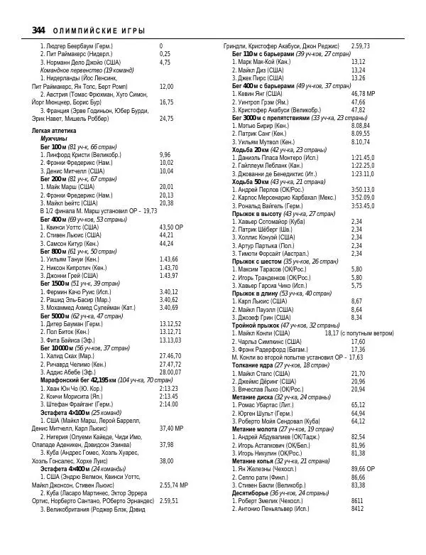 Валерий Штейнбах - Краткая олимпийская энциклопедия - Страница № 345