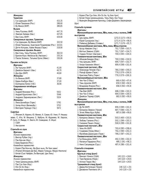 Валерий Штейнбах - Краткая олимпийская энциклопедия - Страница № 408