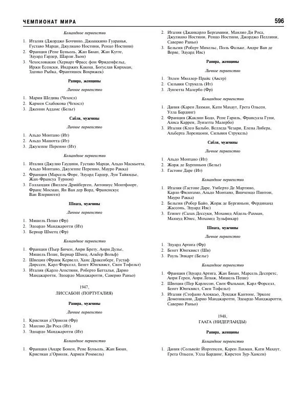 Валерий Штейнбах - Фехтование. Энциклопедия - Страница № 629 Валерий Штейнбах - Фехтование. Энциклопедия - Страница № 629