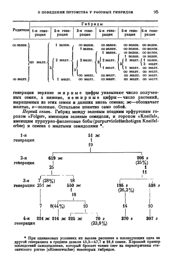 Грегор Мендель - Опыты над растительными гибридами - Страница № 95