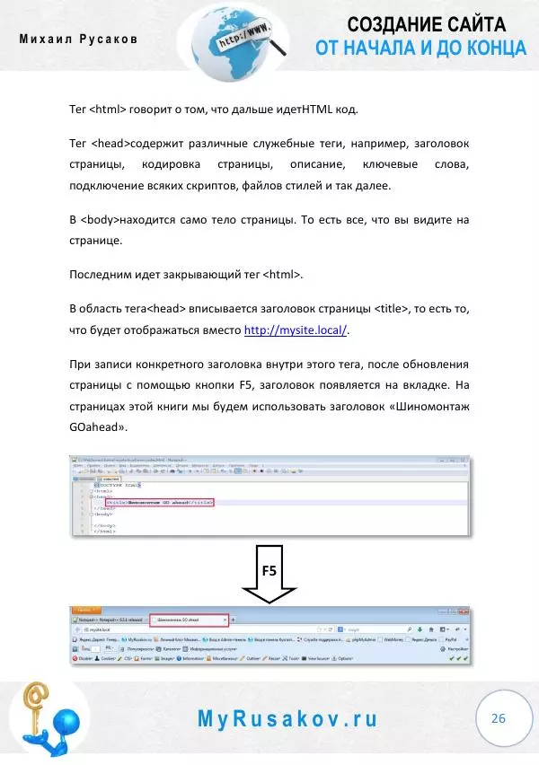 Михаил Русаков - Создание сайта от начала и до конца - Страница № 26