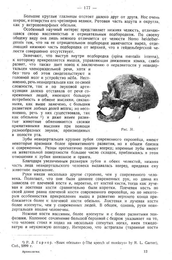 В. Городцов - Археология. Том 1. Каменный период - Страница № 178