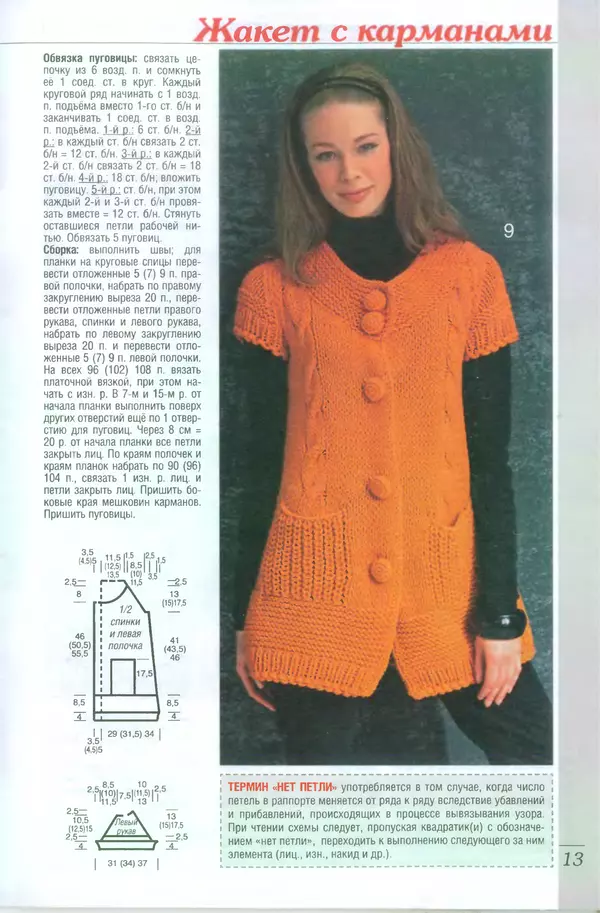  журнал Вязание для вас - Вязание для вас 2013 №1 - Страница № 15