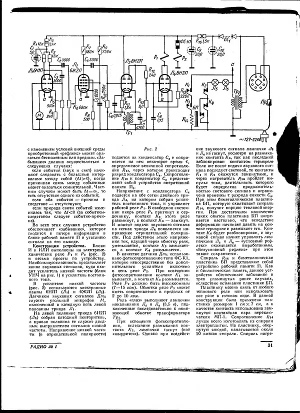  - Радио 1962 01 - Страница № 32