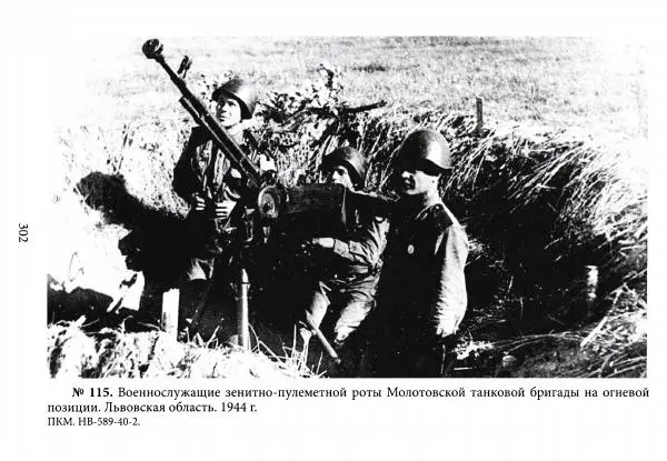 Коллектив авторов Военная история - Молотовская Танковая Бригада и другие пермские воинские части в составе Уральского Добровольческого танкового корпуса - Страница № 303