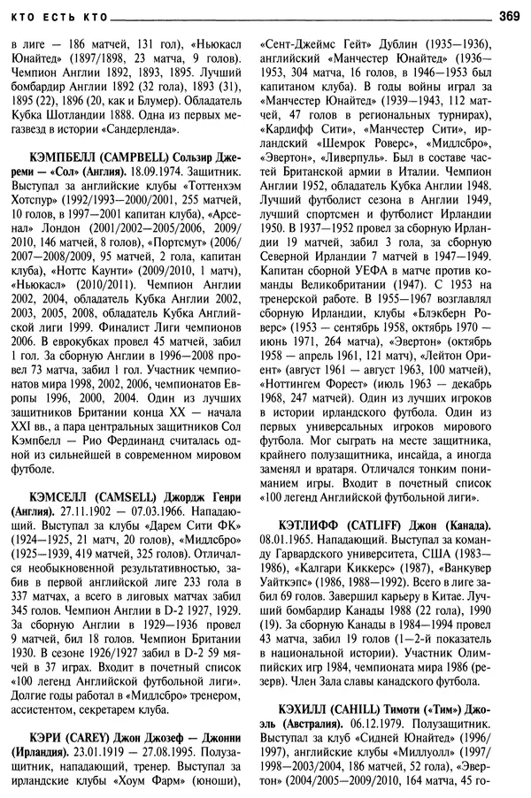 Александр Савин - Мировой футбол. Кто есть кто 2011. Полная энциклопедия - Страница № 370