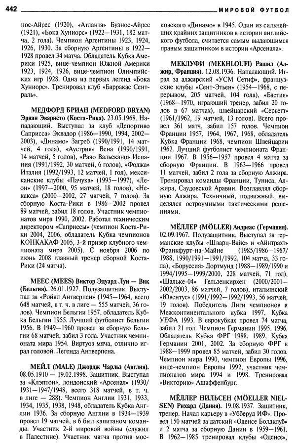 Александр Савин - Мировой футбол. Кто есть кто 2011. Полная энциклопедия - Страница № 443
