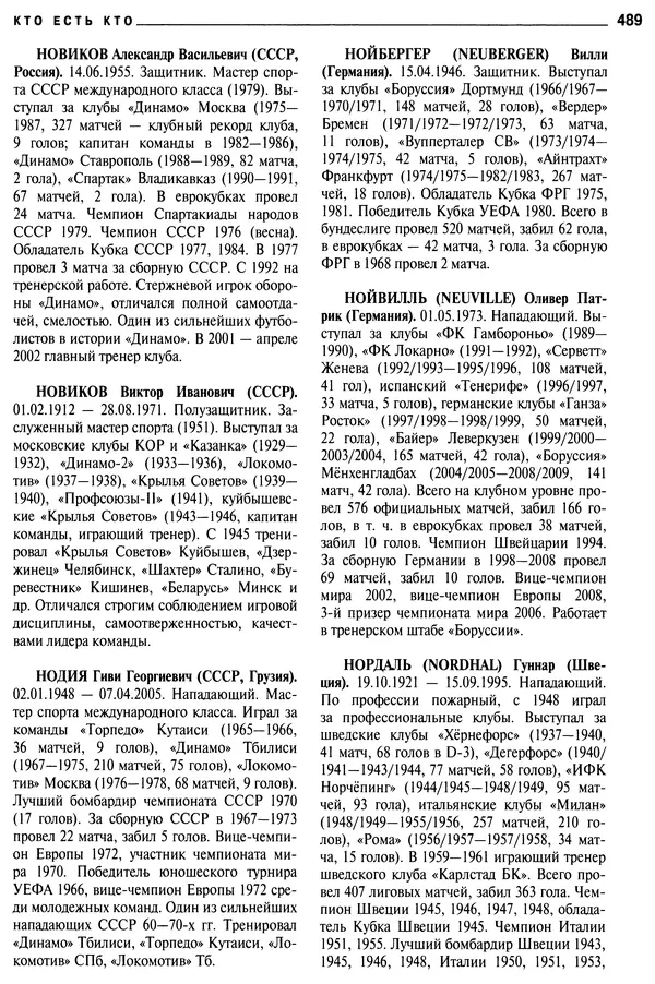 Александр Савин - Мировой футбол. Кто есть кто 2011. Полная энциклопедия - Страница № 490