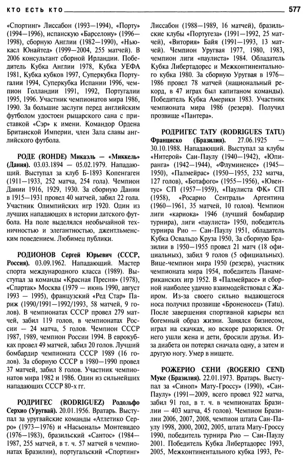 Александр Савин - Мировой футбол. Кто есть кто 2011. Полная энциклопедия - Страница № 578