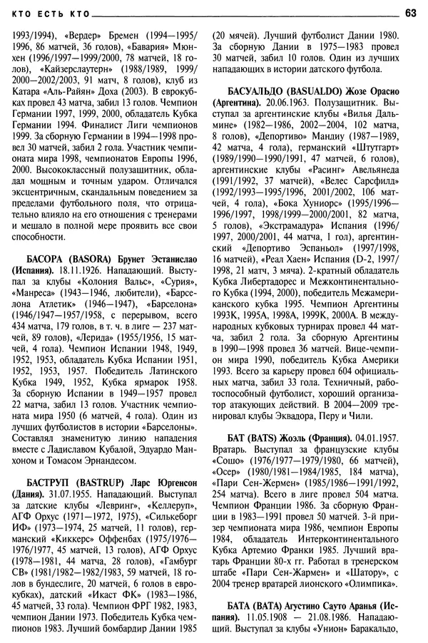 Александр Савин - Мировой футбол. Кто есть кто 2011. Полная энциклопедия - Страница № 64