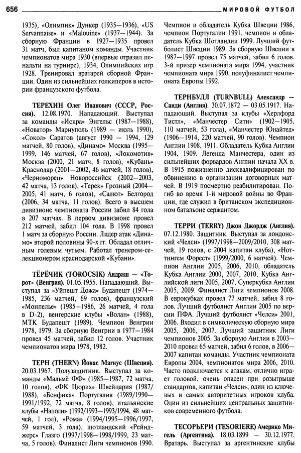 Александр Савин - Мировой футбол. Кто есть кто 2011. Полная энциклопедия - Страница № 657