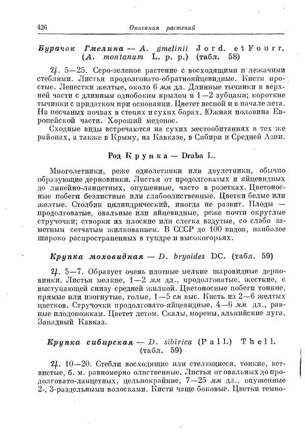  Коллектив авторов - Травянистые растения СССР. Том 1 - Страница № 426