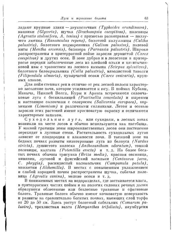  Коллектив авторов - Травянистые растения СССР. Том 1 - Страница № 63