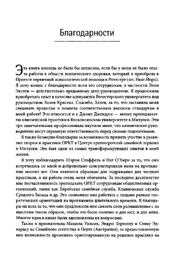 Ив Липчик - Ориентированная на решение терапия за пределами техник: работа с эмоциями и терапевтические отношения - Страница № 24