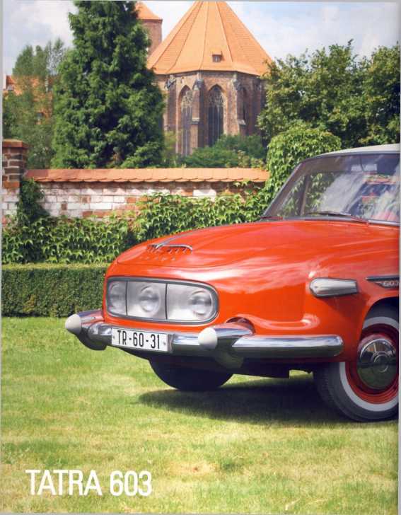 Tatra 603. Журнал «Автолегенды СССР». Иллюстрация 9