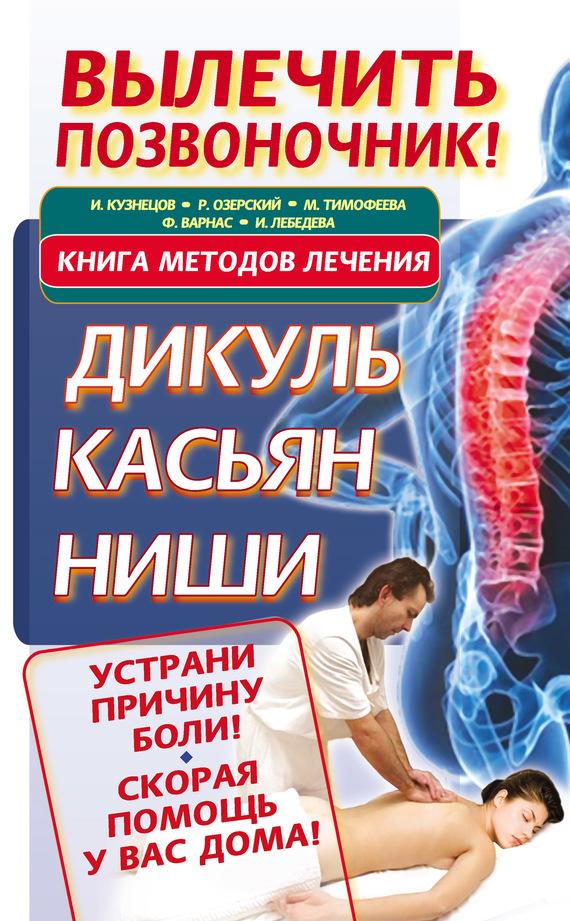 Вылечить позвоночник! Книга методов лечения. Дикуль, Касьян, Ниши (fb2)