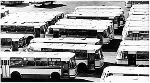 ЛАЗ-695Н. Журнал «Наши автобусы». Иллюстрация 12