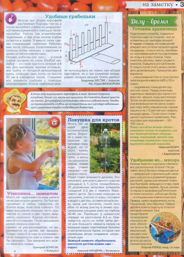 КулЛиб.   журнал Сваты на даче - Сваты на даче 2015 №8(08). Страница № 3