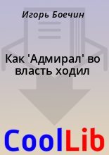Книга - Игорь  Боечин - Как 'Адмирал' во власть ходил (fb2) читать без регистрации