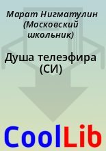 Книга - Марат Нигматулин (Московский школьник) - Душа телеэфира (СИ) (fb2) читать без регистрации