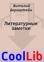 Книга - Виталий  Бернштейн - Литературные заметки (fb2) читать без регистрации