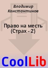 Книга - Владимир  Константинов - Право на месть (Страх - 2) (fb2) читать без регистрации