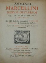 Книга - Аммиан  Марцеллин - Римская история (fb2) читать без регистрации