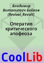 Книга - Владимир Витальевич Бойков (Revival_Revolt) - Оператив критического апофеоза (fb2) читать без регистрации