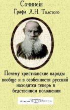 Книга - Лев Николаевич Толстой - Почему христианские народы вообще и в особенности русский находятся теперь в бедственном положении (fb2) читать без регистрации