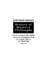 Книга - Бертран  Рассел - История западной философии. В двух книгах. Книга 1 (pdf) читать без регистрации