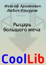 Книга - Иоасаф Арианович Любич-Кошуров - Рыцарь большого меча (fb2) читать без регистрации